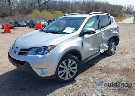 2014 Toyota Rav4 Limited из США, поврежденный, VIN 2T3DFREV9EW214853
